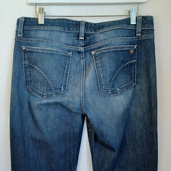 Joes Jeans Muse Style Boot Leg Halle Wash Distressed Blue Womens W 30 - Picture 9 of 14